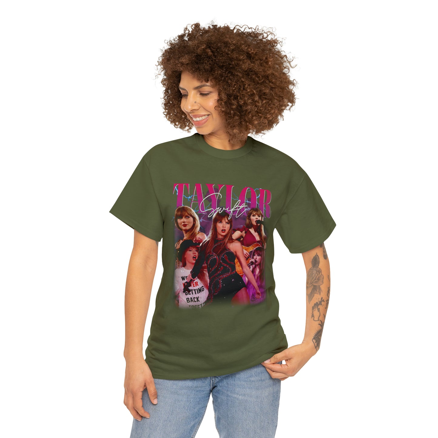 Taylor Swift 90s Bootleg Rap Vintage T-Shirt, Eras Tour, Red, Fearless, Speak Now, Eras Tour Merch