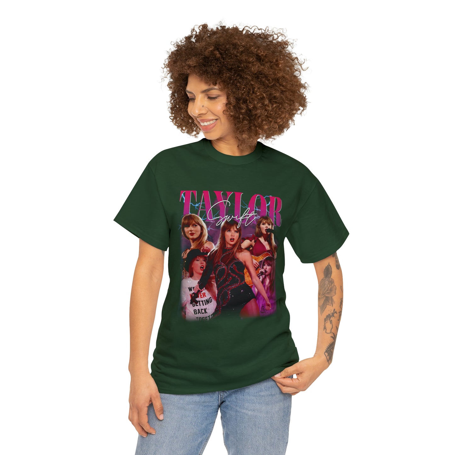 Taylor Swift 90s Bootleg Rap Vintage T-Shirt, Eras Tour, Red, Fearless, Speak Now, Eras Tour Merch