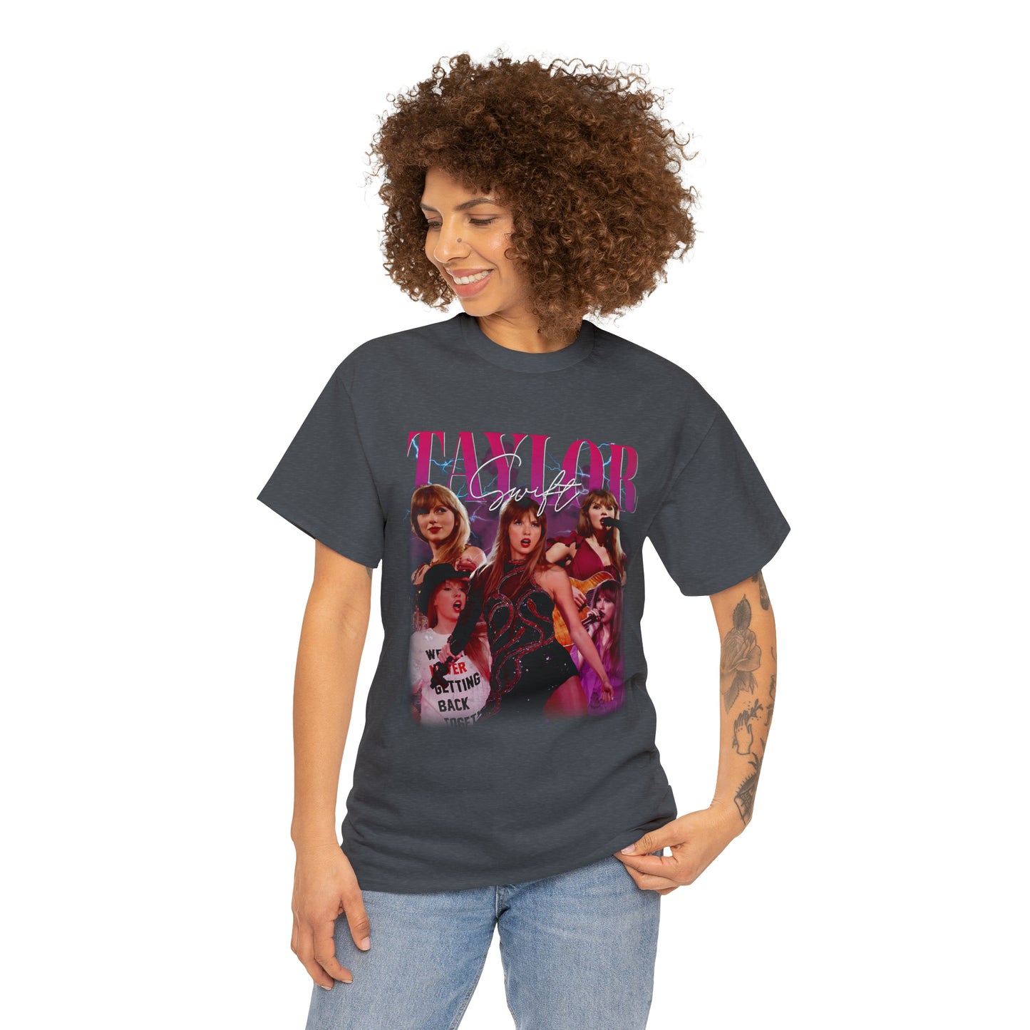 Taylor Swift 90s Bootleg Rap Vintage T-Shirt, Eras Tour, Red, Fearless, Speak Now, Eras Tour Merch