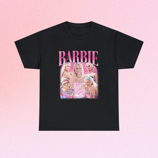 Margot Robbie Barbie 90s Bootleg Rap Vintage T-Shirt, Pop Culture