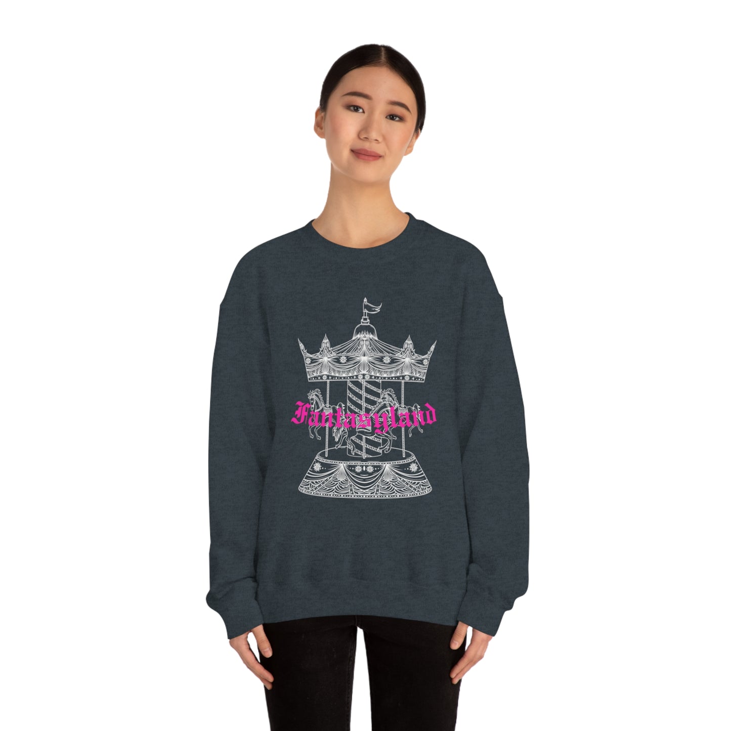 Fantasyland Disney Unisex Heavy Blend Crewneck Sweatshirt