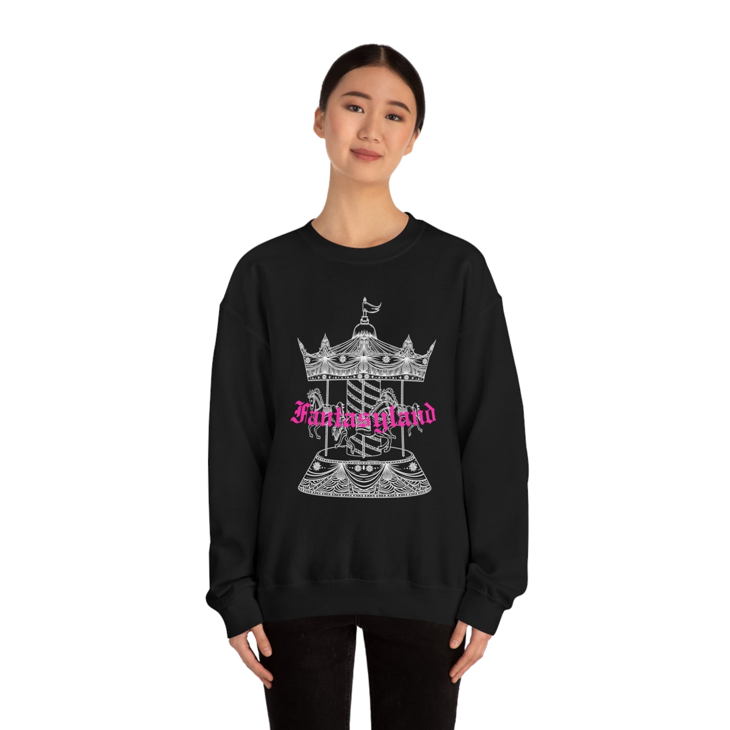 Fantasyland Disney Unisex Heavy Blend Crewneck Sweatshirt