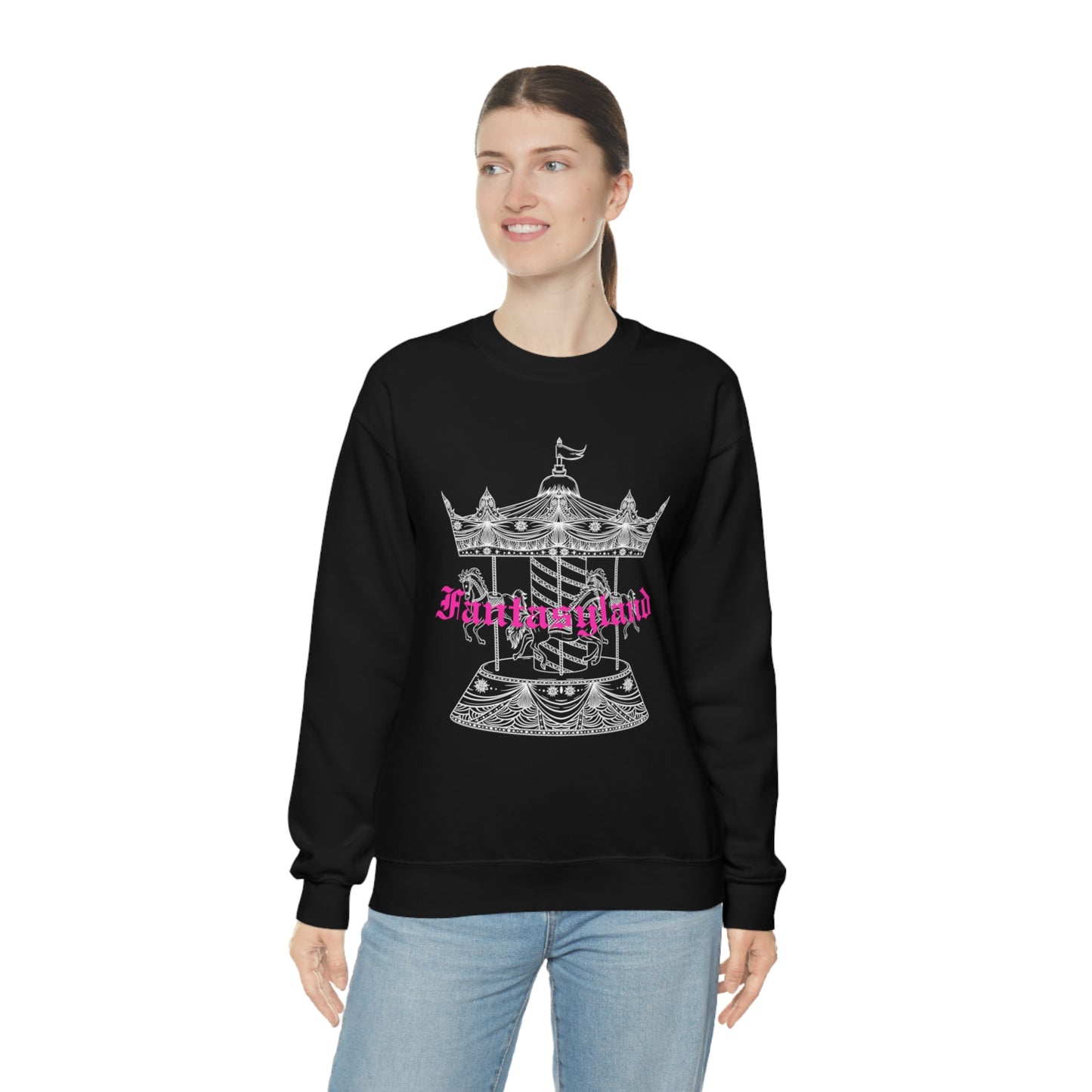 Fantasyland Disney Unisex Heavy Blend Crewneck Sweatshirt