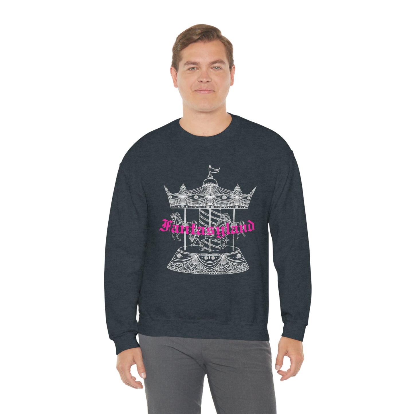 Fantasyland Disney Unisex Heavy Blend Crewneck Sweatshirt