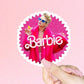 Taylor Swift Barbie Sticker, Barbie Movie Merch