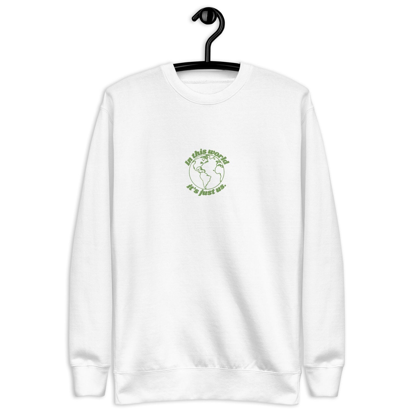 Harry Styles Lyric Embroidered Sweatshirt, In This World it's Just Us Sweater, As It Was Merch